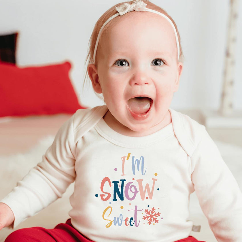 graphic bodysuit | snow sweet (long sleeve)