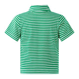 Green Stripe Polo