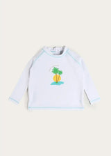 Oasis Rashguard in White (12mths-6yrs)