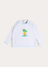 Oasis Rashguard in White (12mths-6yrs)