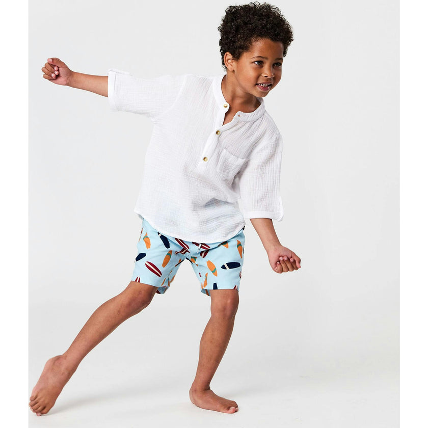 Frankie White Resort Shirt