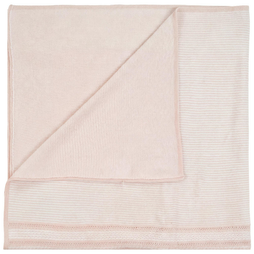 Striped Pointel Blanket