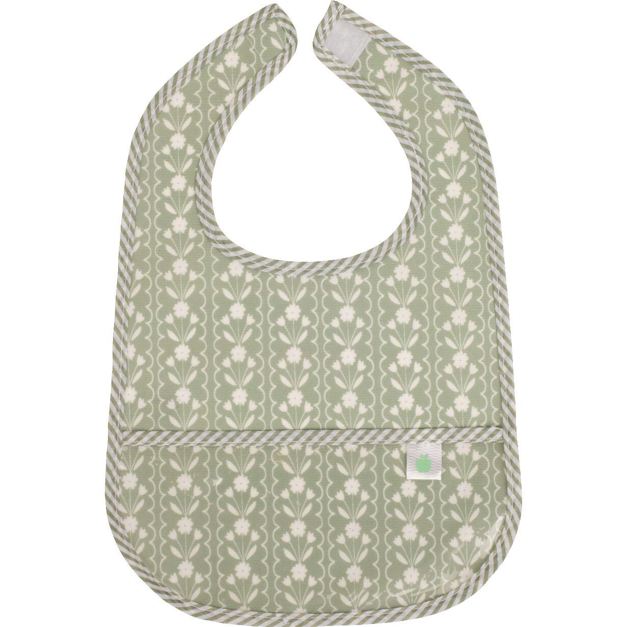The Wipe It Bib in Pastel Floral