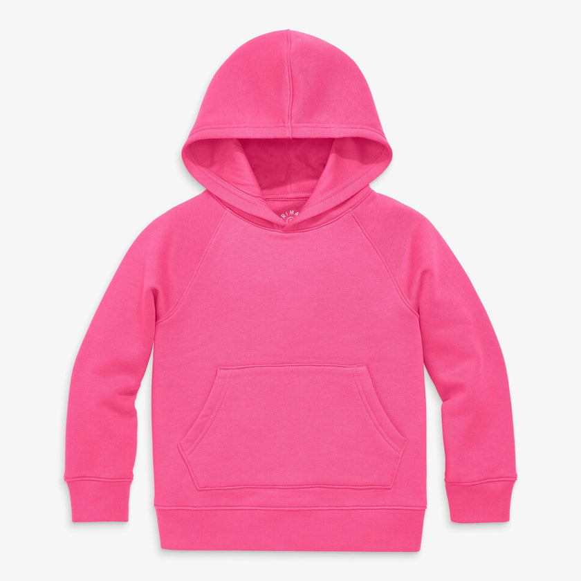 Kids cozy fleece pullover hoodie