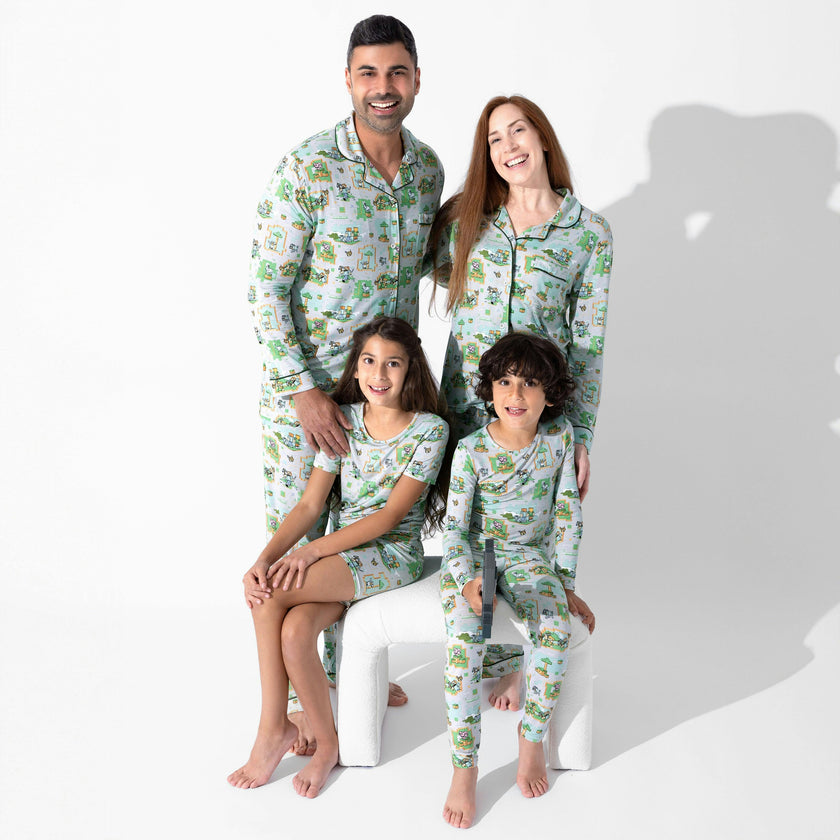 Minecraft: Overworld Dreams Bamboo Men's Pajama Set