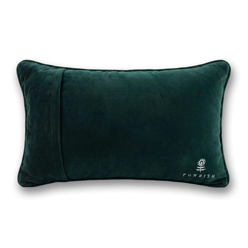 Tinsel in a Tangle Needlepoint Pillow