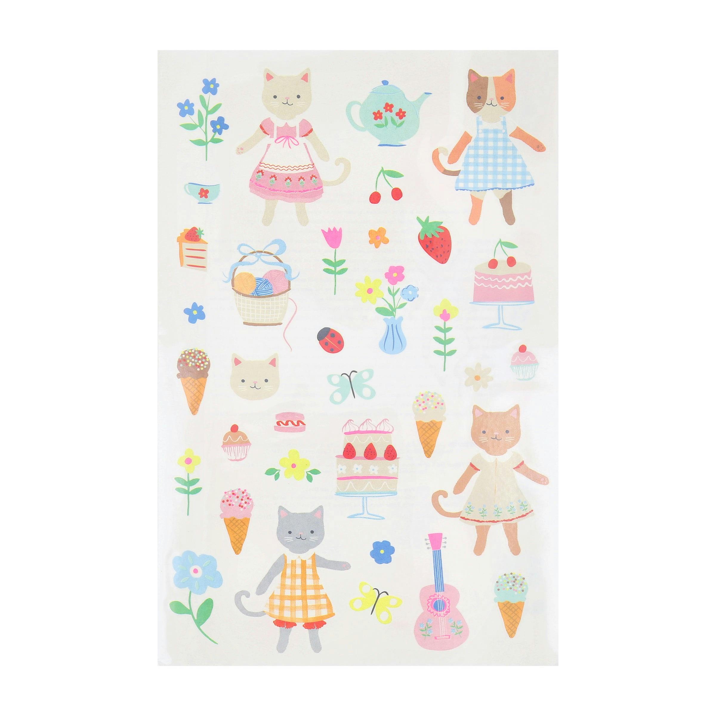 Kitten Club Temporary Tattoos