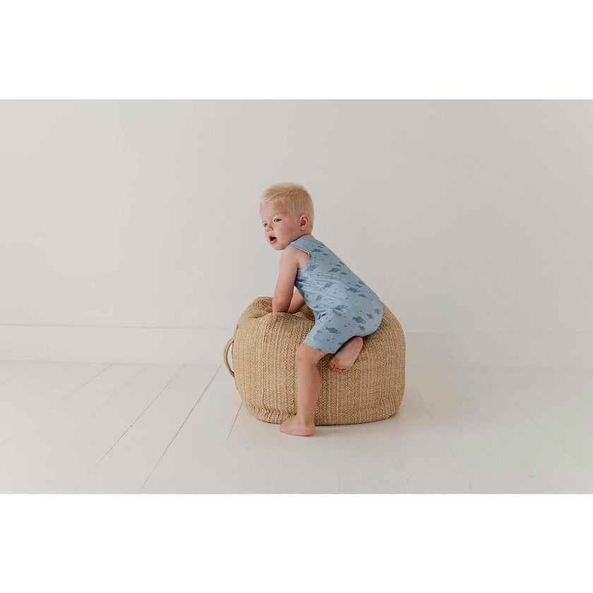 Boy's Sleeveless Romper