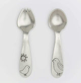 Momma and Baby Bird Spoon Set