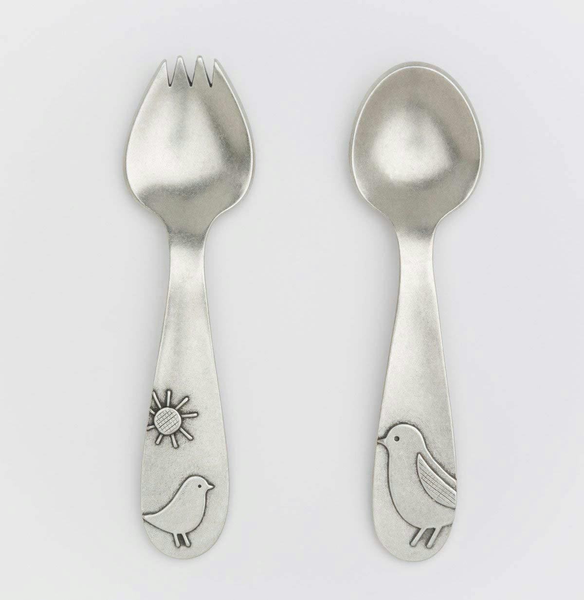 Momma and Baby Bird Spoon Set