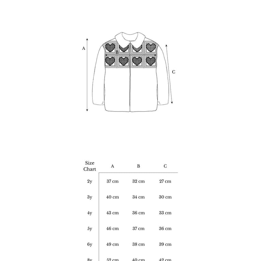 Emma Heart Crochet Jacket