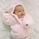 Chenille - Pretty Pink Hooded Jacket