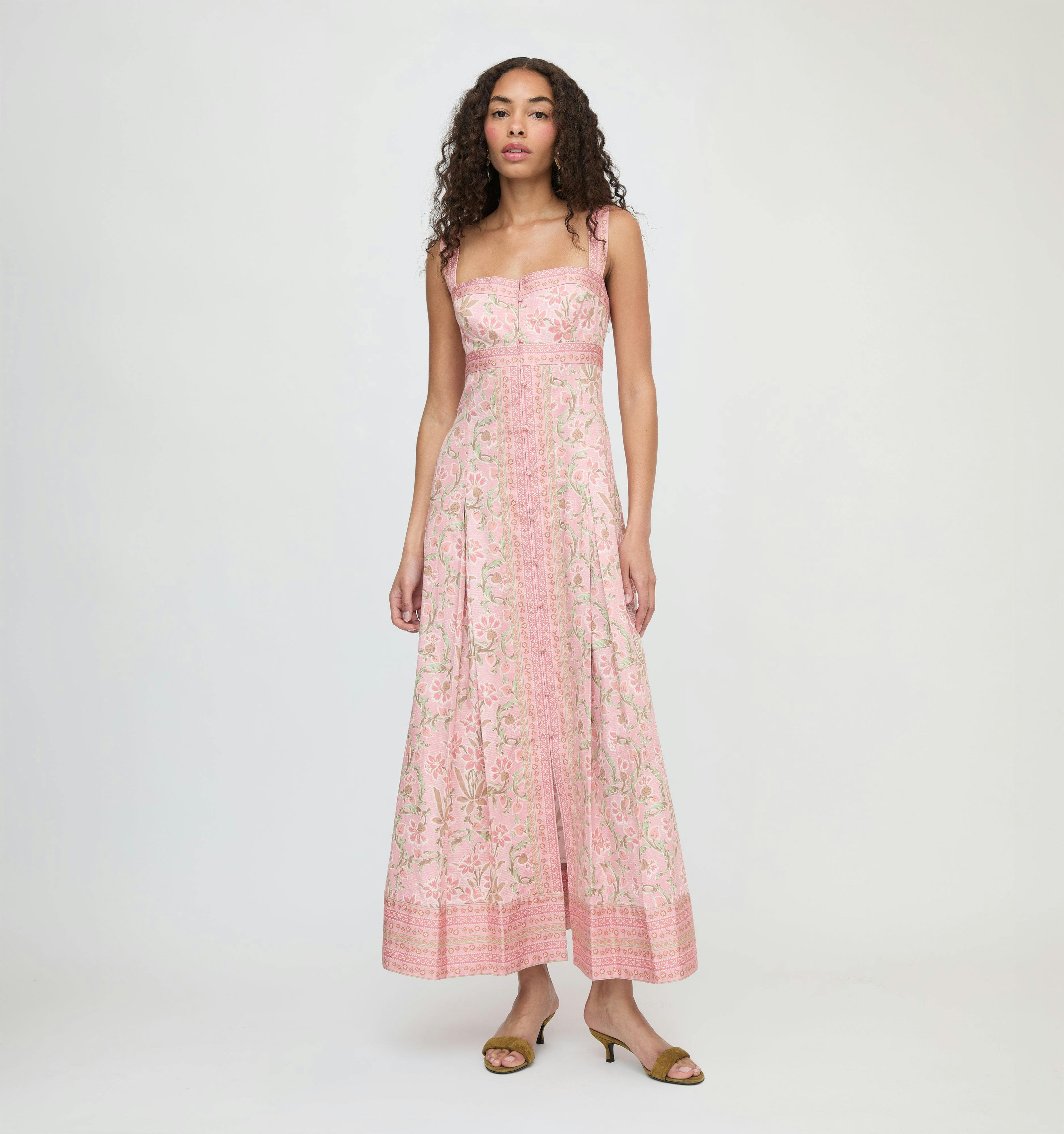 The Hope Dress - Daffodil Brocade