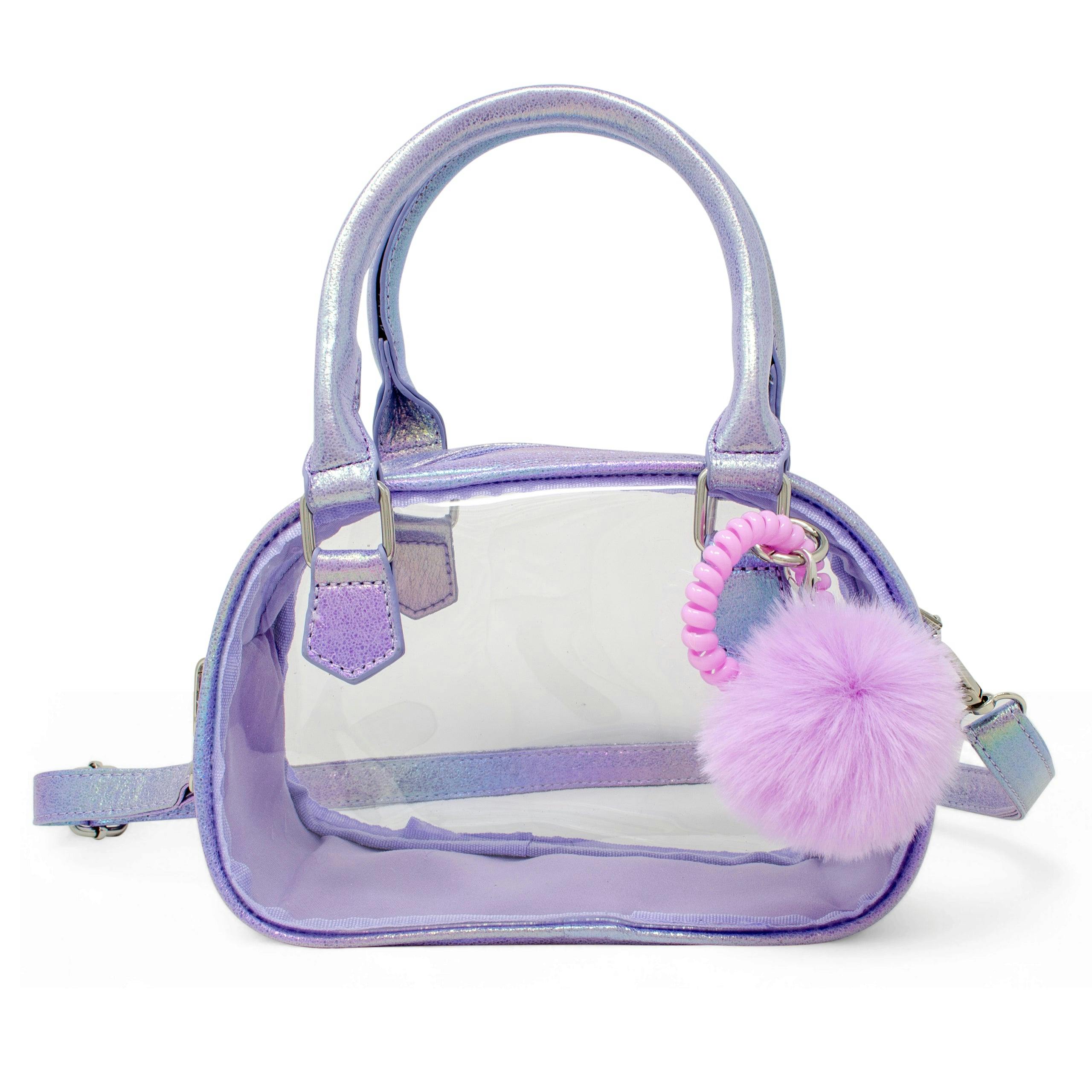 Girl's Game Day Glam Clear Crossbody Handbag