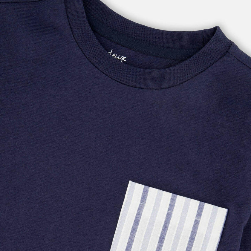 Jersey T-Shirt With Chest Pocket