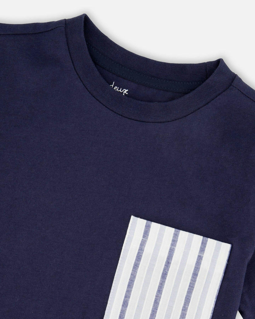 Jersey T-Shirt With Chest Pocket