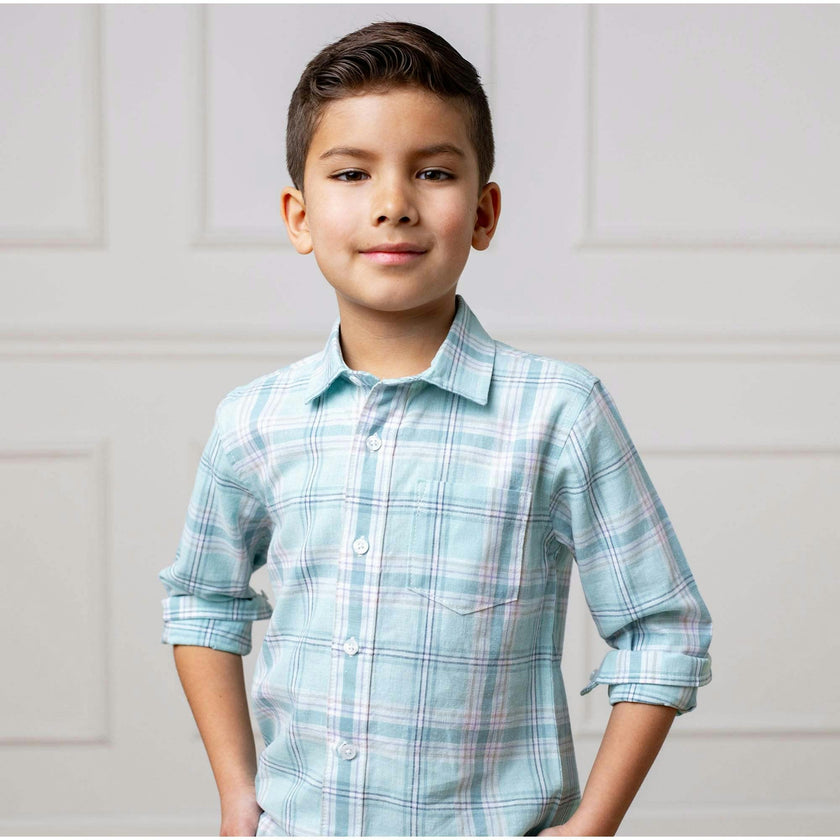 Linen Long Sleeve Button Down Shirt