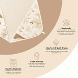 Kendi Safari Animal Hooded Baby Bath Towel