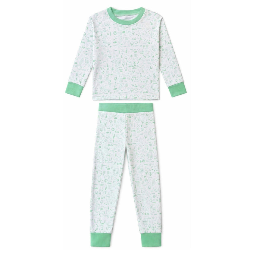 Golf Print 2-Piece Cozy Set