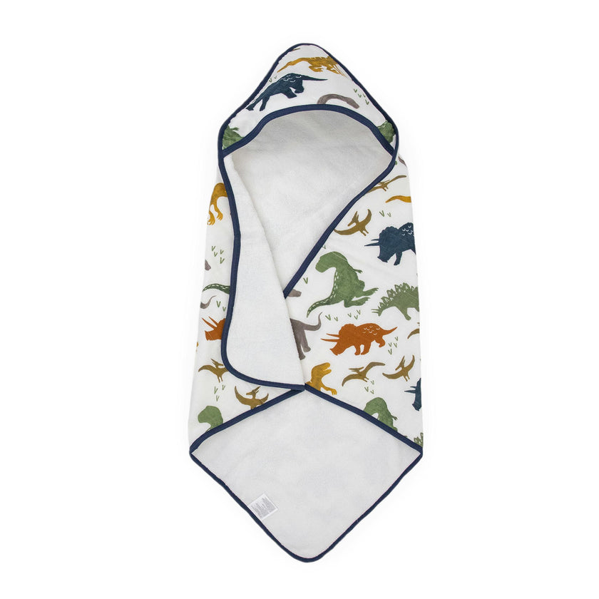 Infant Hooded Towel - Dino Friends