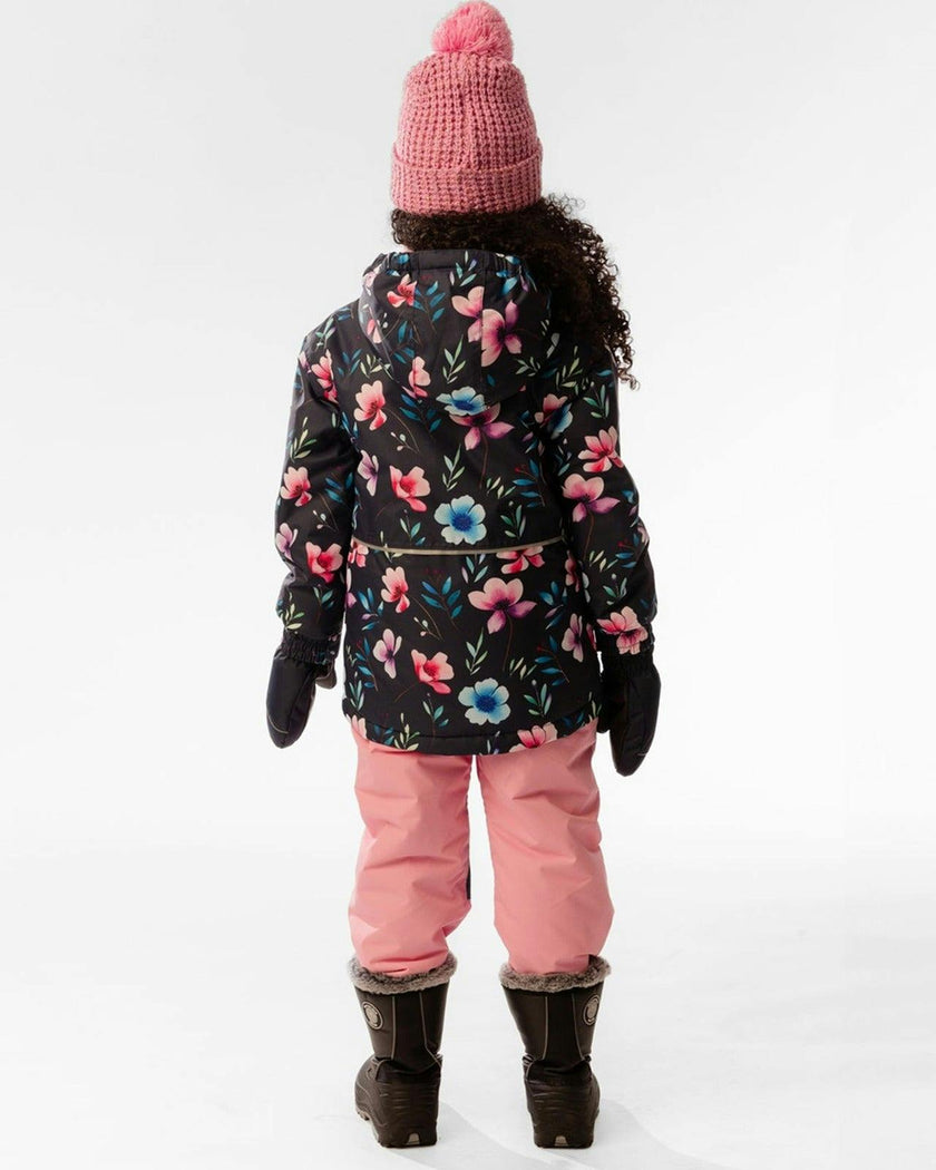 Light Weight Two Piece Chill Snowsuit Blue Floral Print