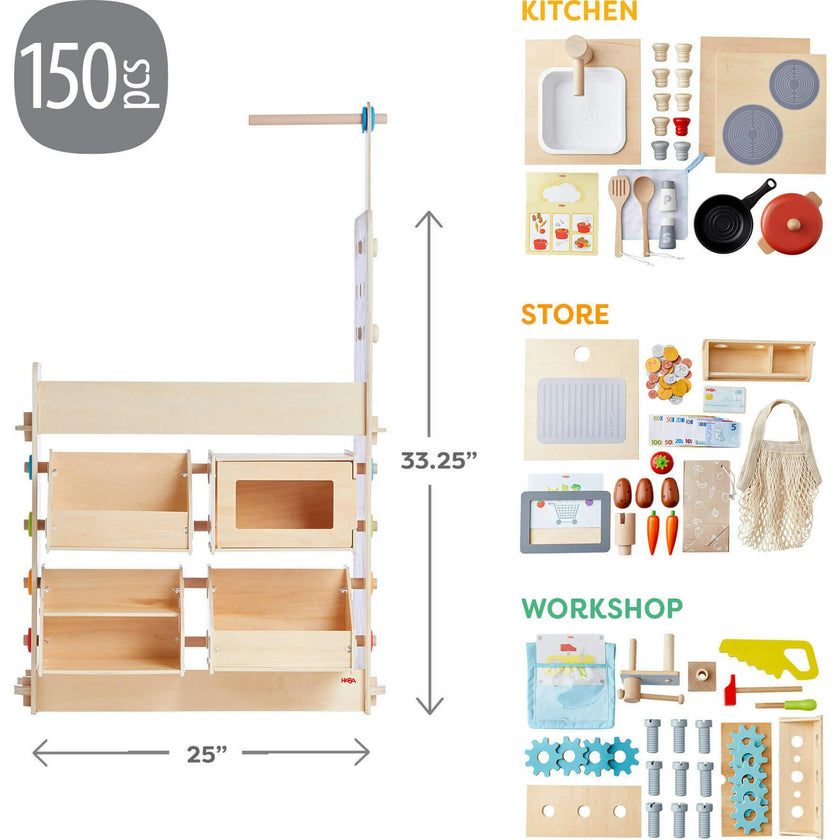 Creative Play 3 in 1 – Play Kitchen