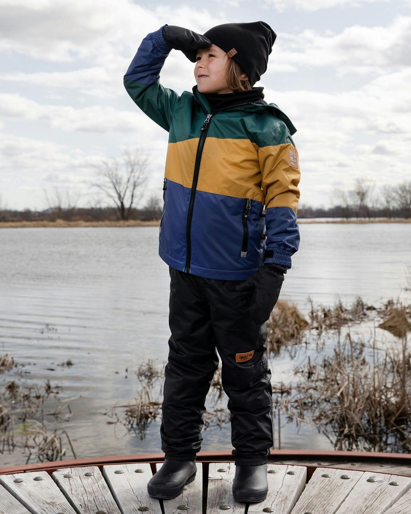 Two-Piece Mid-Season Outerwear Set