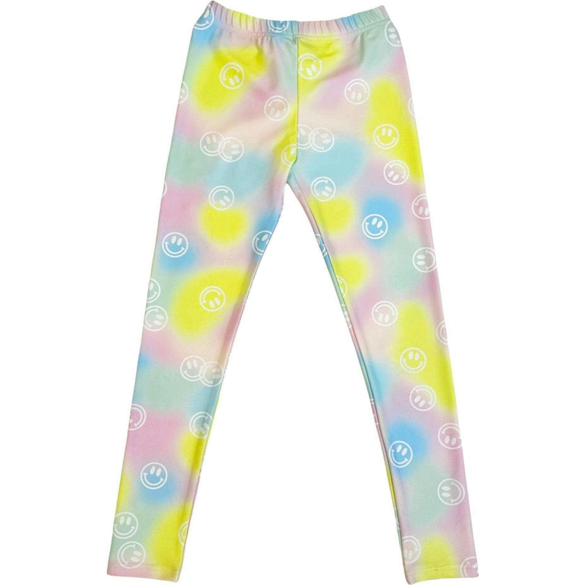 Rainbow Smiley Leggings