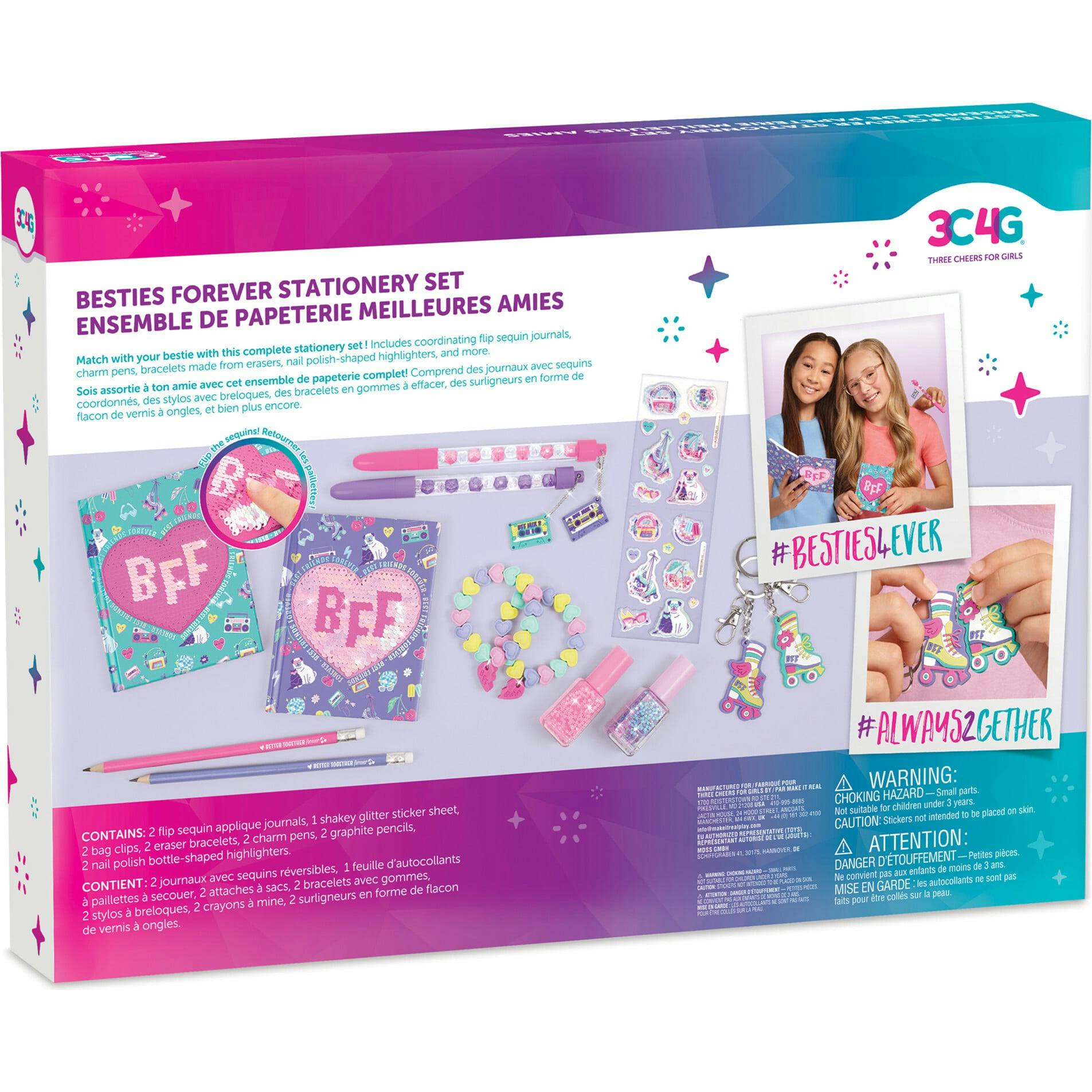 3C4G: Besties Forever Stationery Set