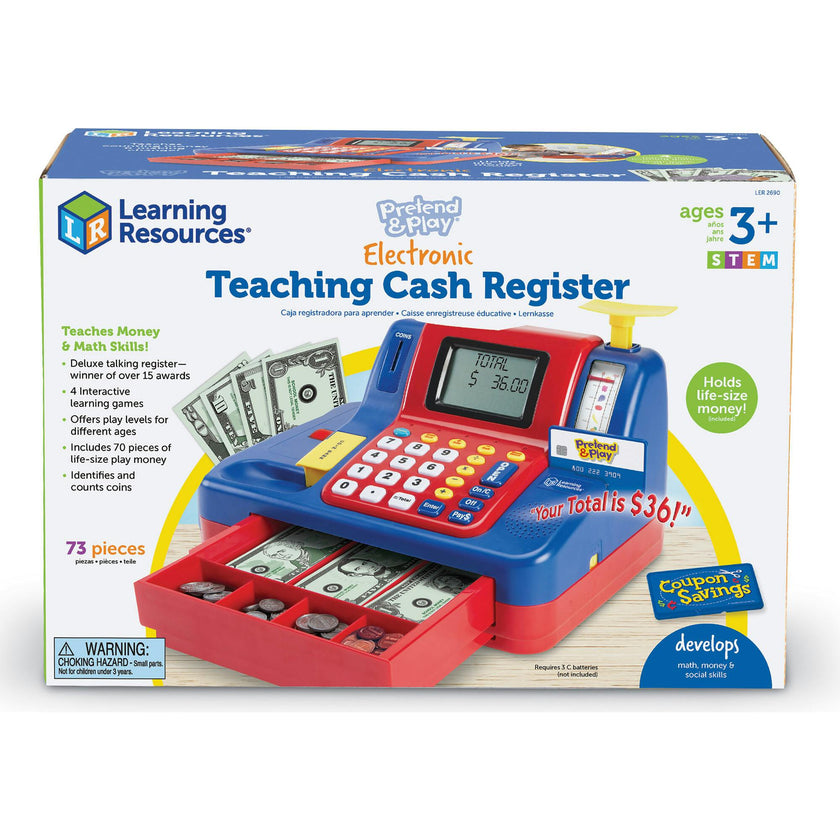 Pretend & Play® Teaching Cash Register