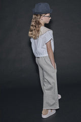 Cruise Collar Top White