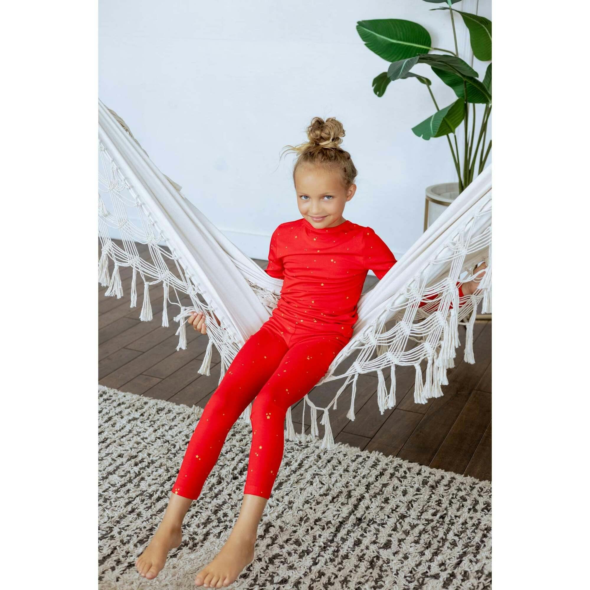 Bamboo Star Print Loungewear Set