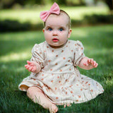 Small Daisies Print Honor Dress