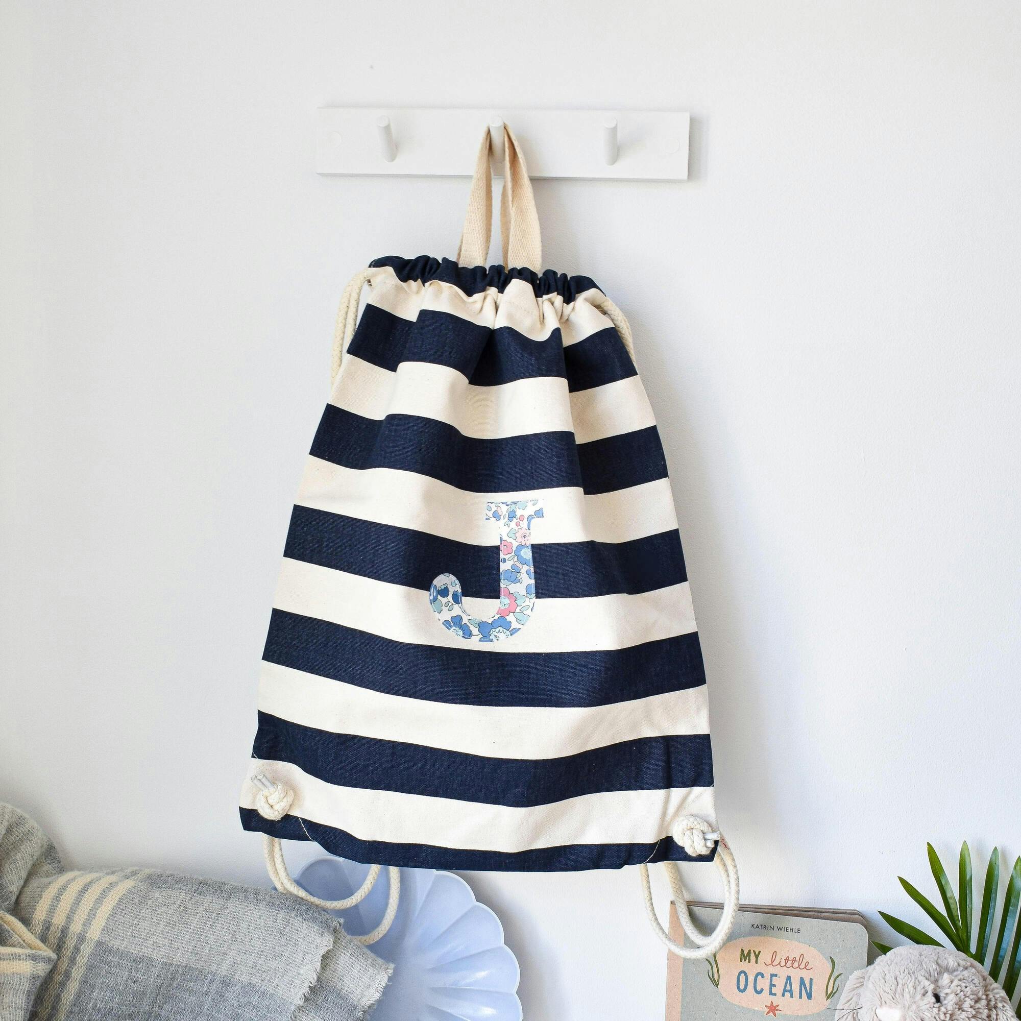 Liberty Of London Personalised Drawstring Bag