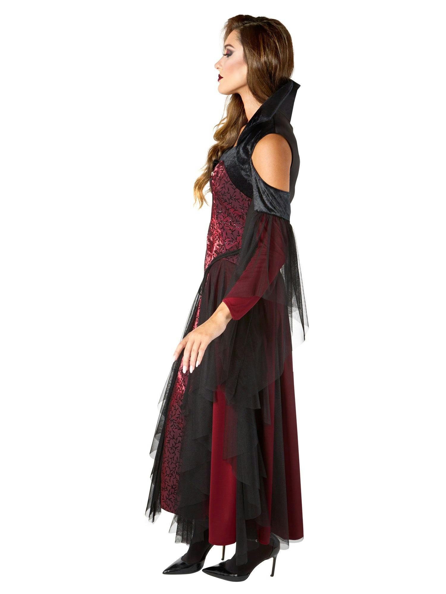 Women's Red Vintage Vampiress Costume