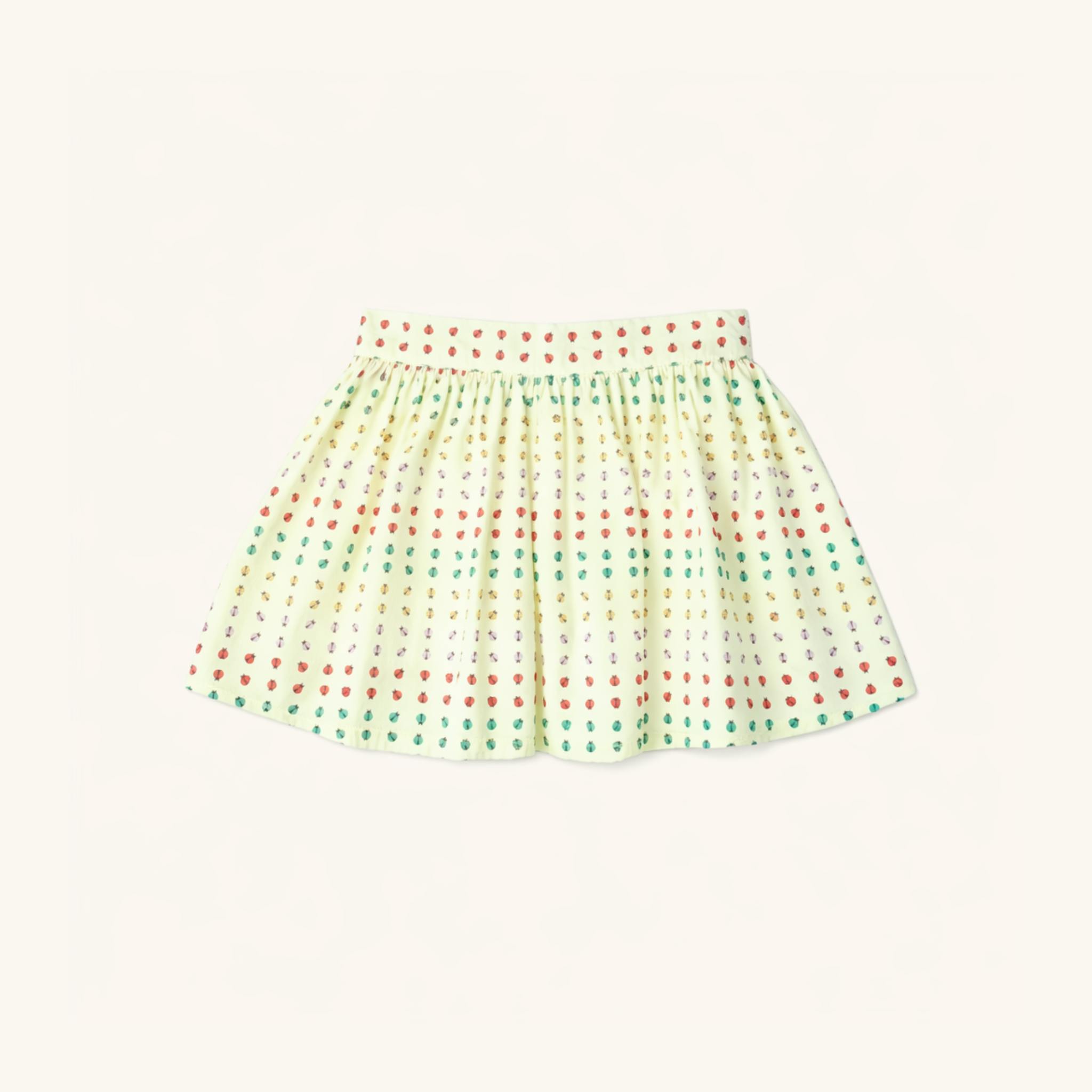 Circle Skirt in Ladybug