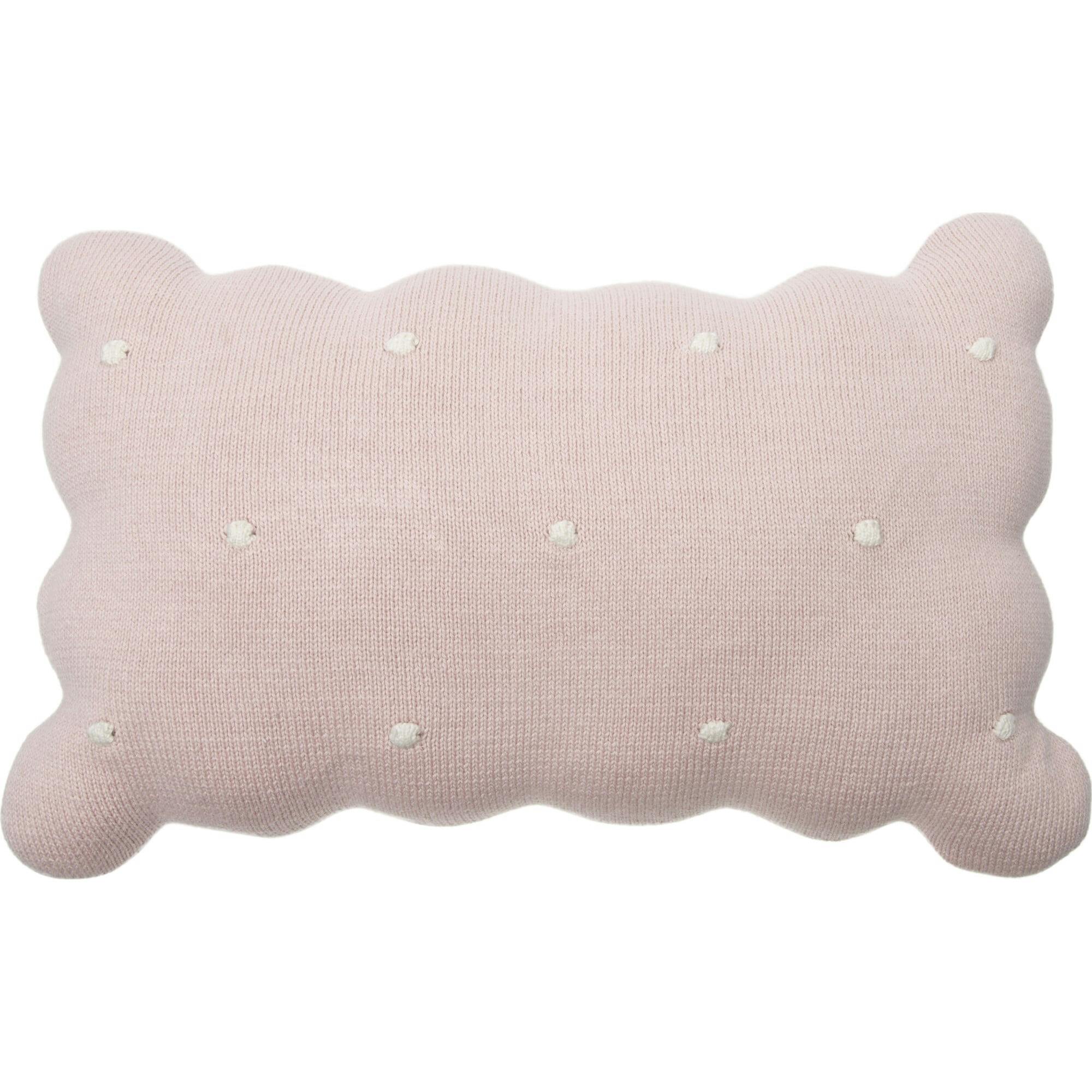 Knitted Biscuit Cushion