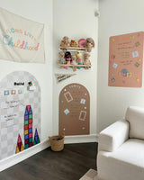 MEGA Magic Playwall - Arch Magnetic Wall Decal for Kids
