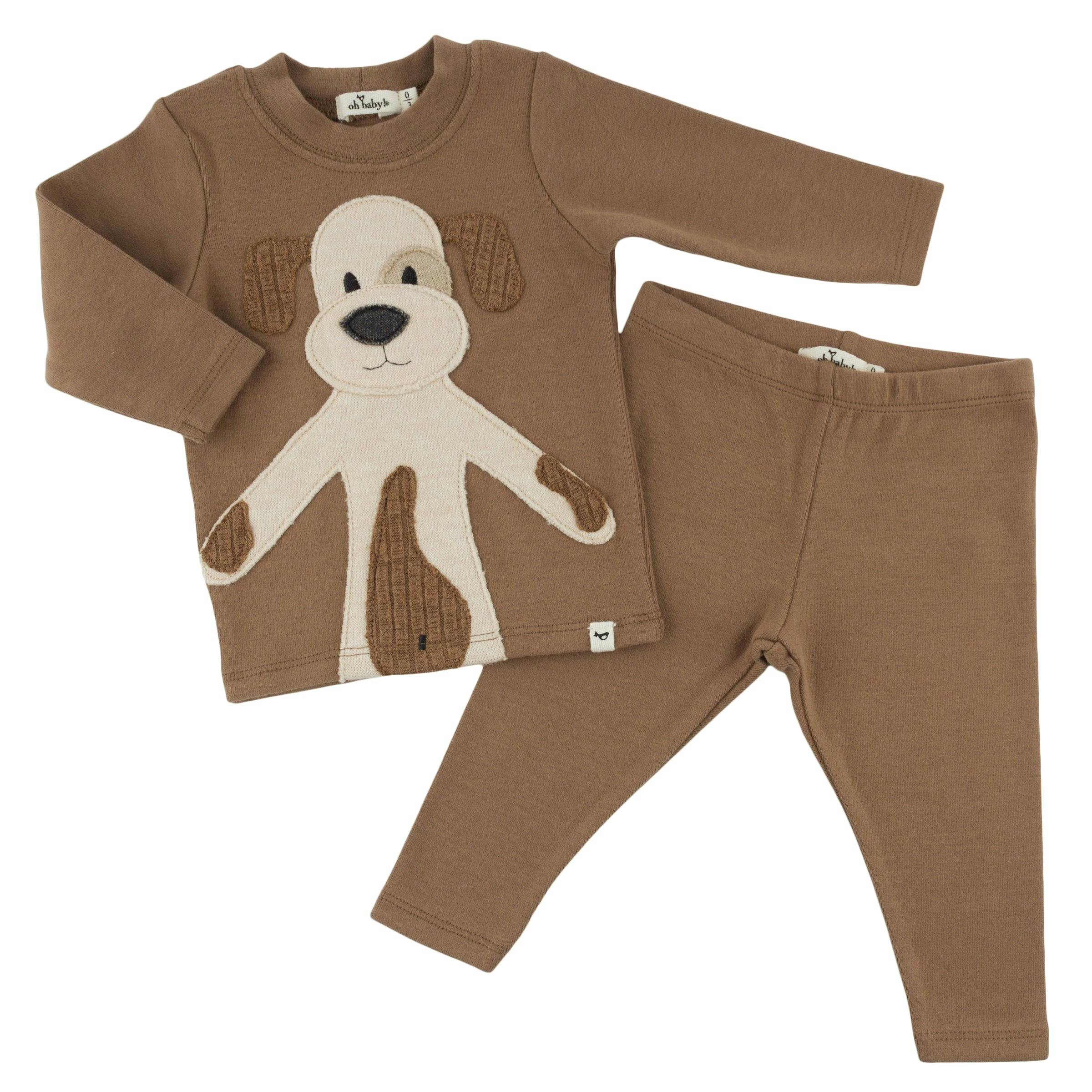 Puppy Baby Rib 2pc Set