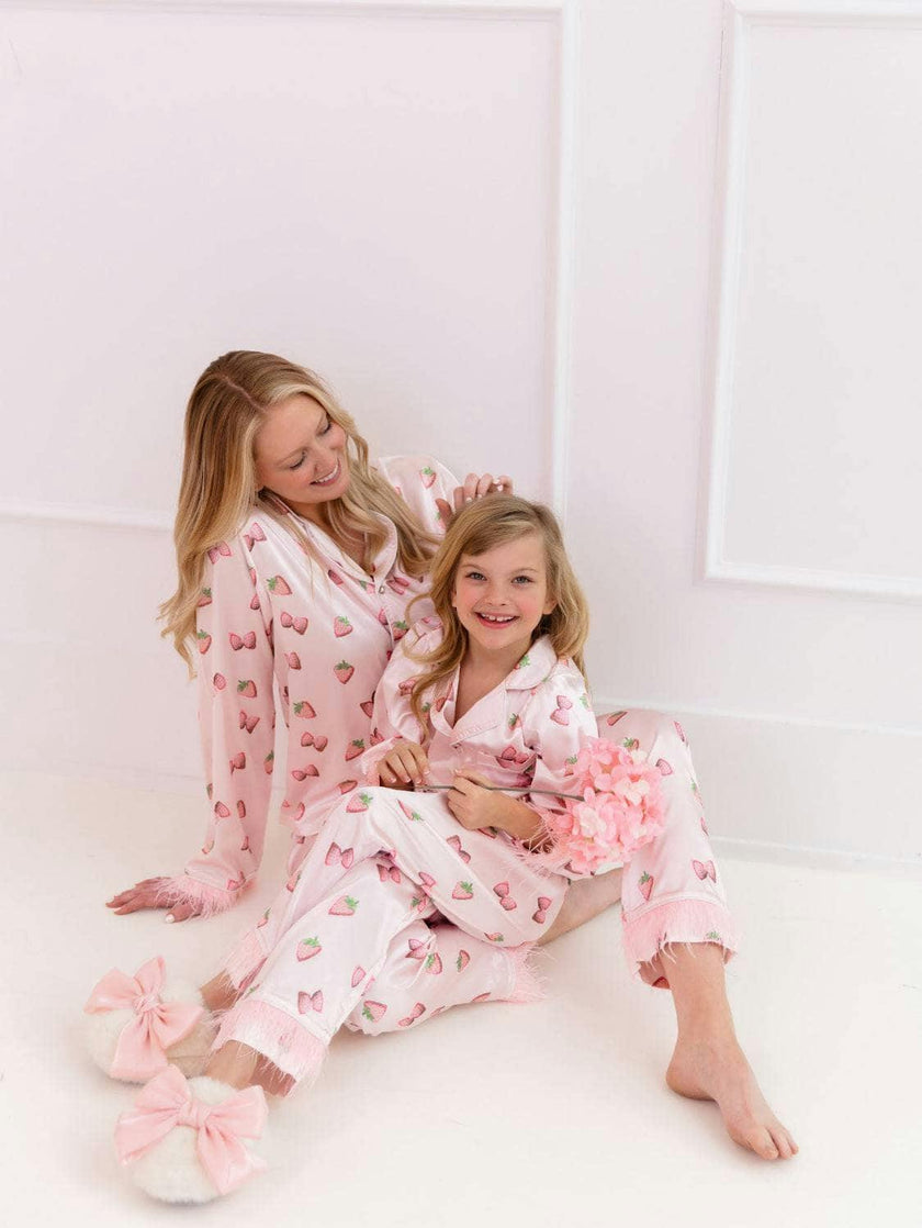 Strawberry Dream Silky Set – Teen/Women