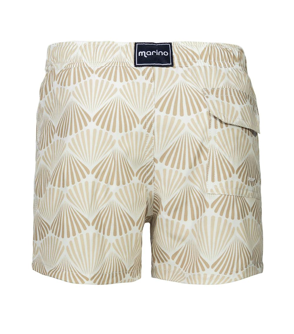 boys swim shorts beige shells