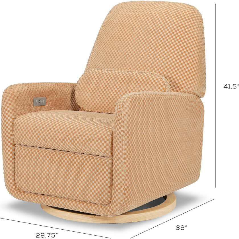 Arc Electronic Recliner & Swivel Glider With USB Port