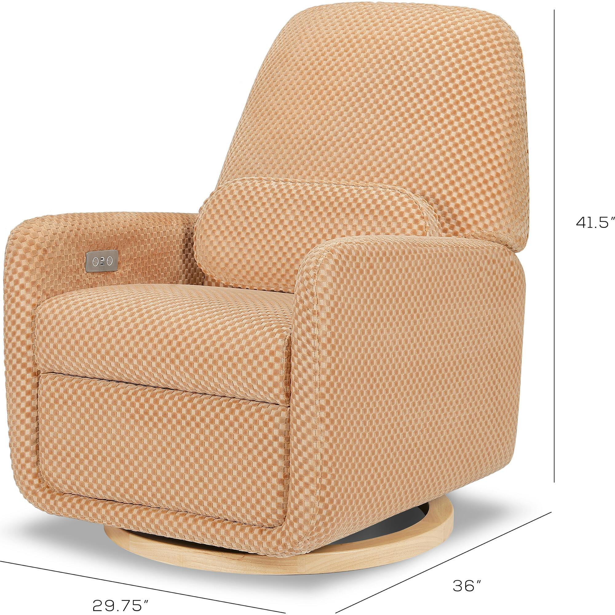 Arc Electronic Recliner & Swivel Glider With USB Port