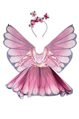 Butterfly Twirl Dress with Wings