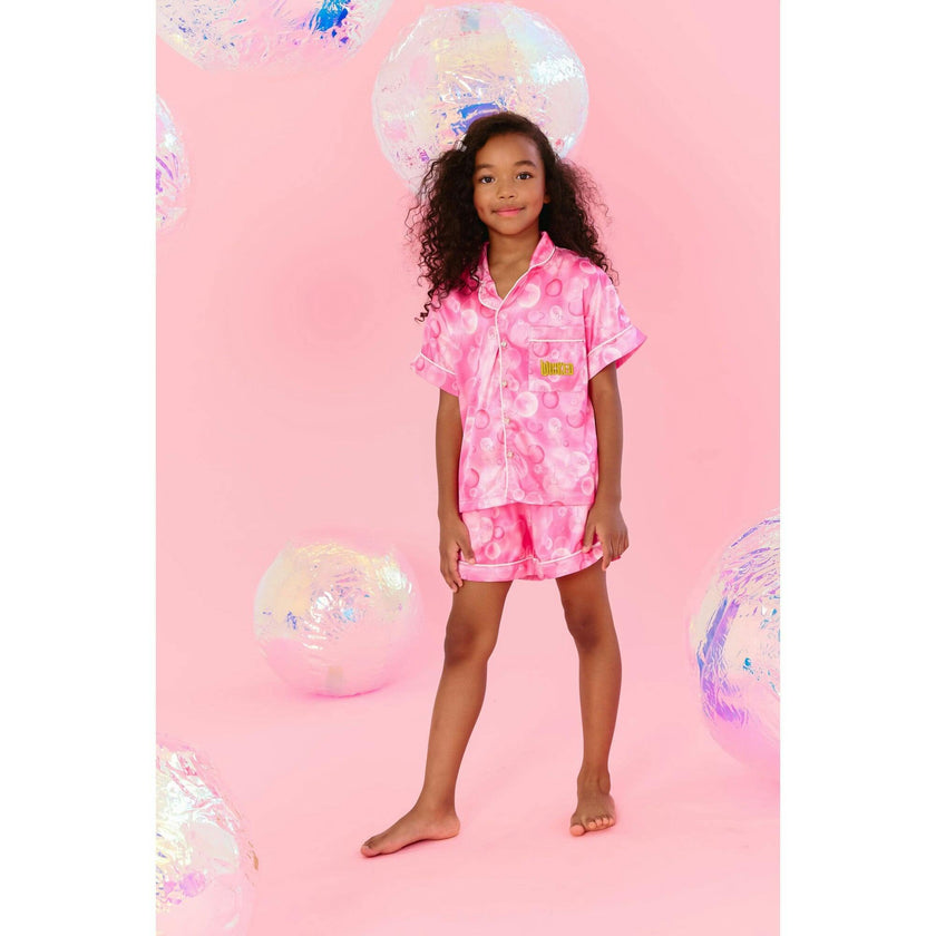 Bubble Magic Silky Short Set