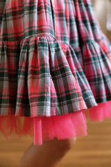Scottie Dress in Vibrant Plaid