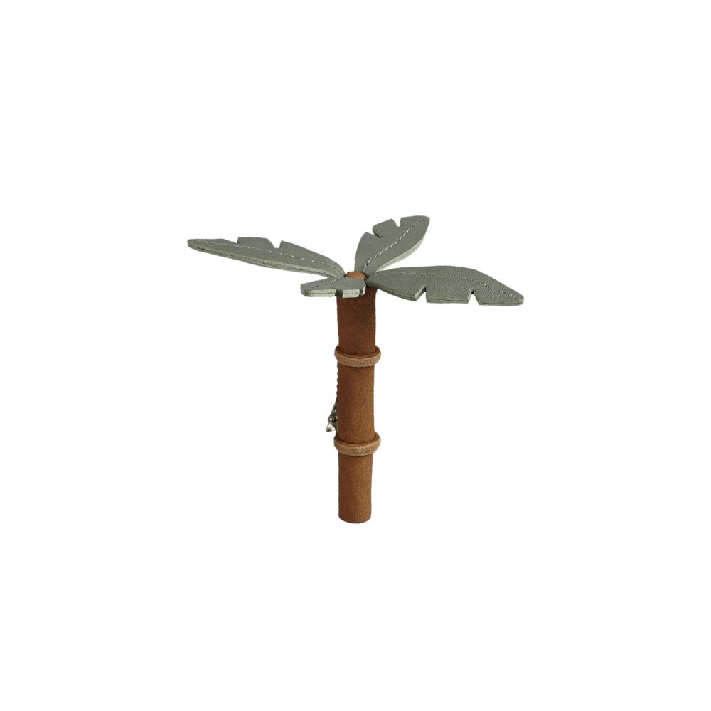 Sina Clip | Palm Tree | Green Bay Leather