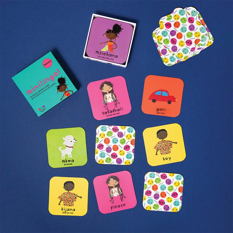 Minilingo, Swahili/English Flashcards