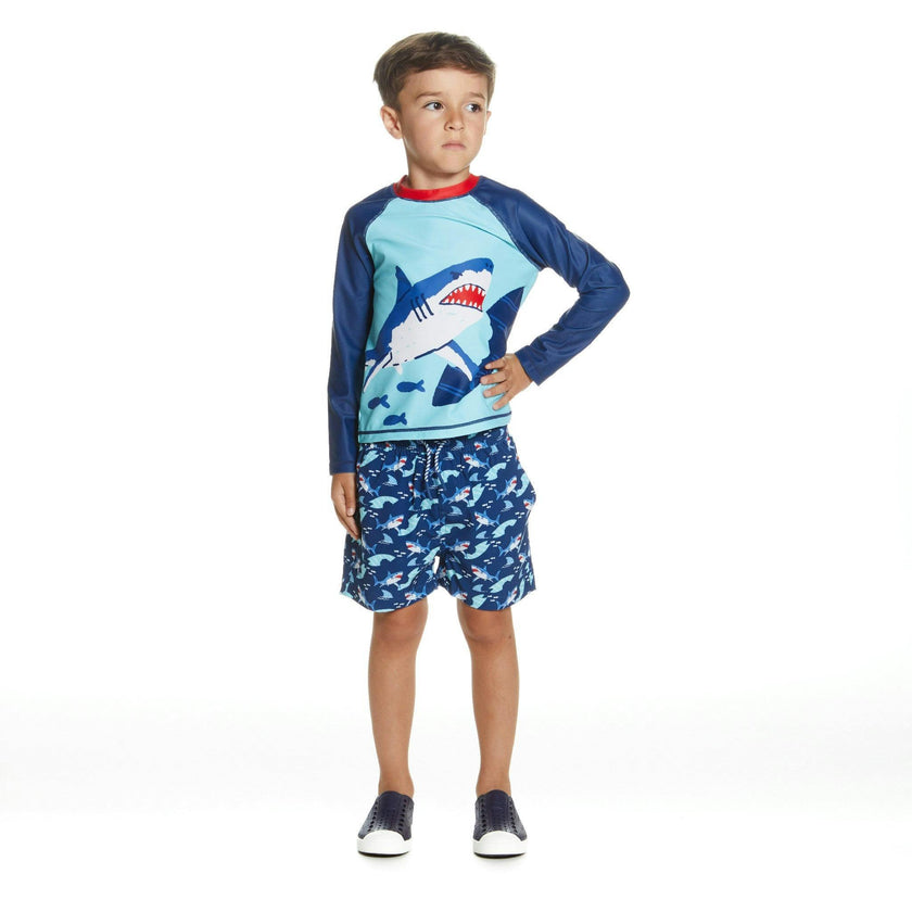 Raglan Rashguard and Boardshort Set