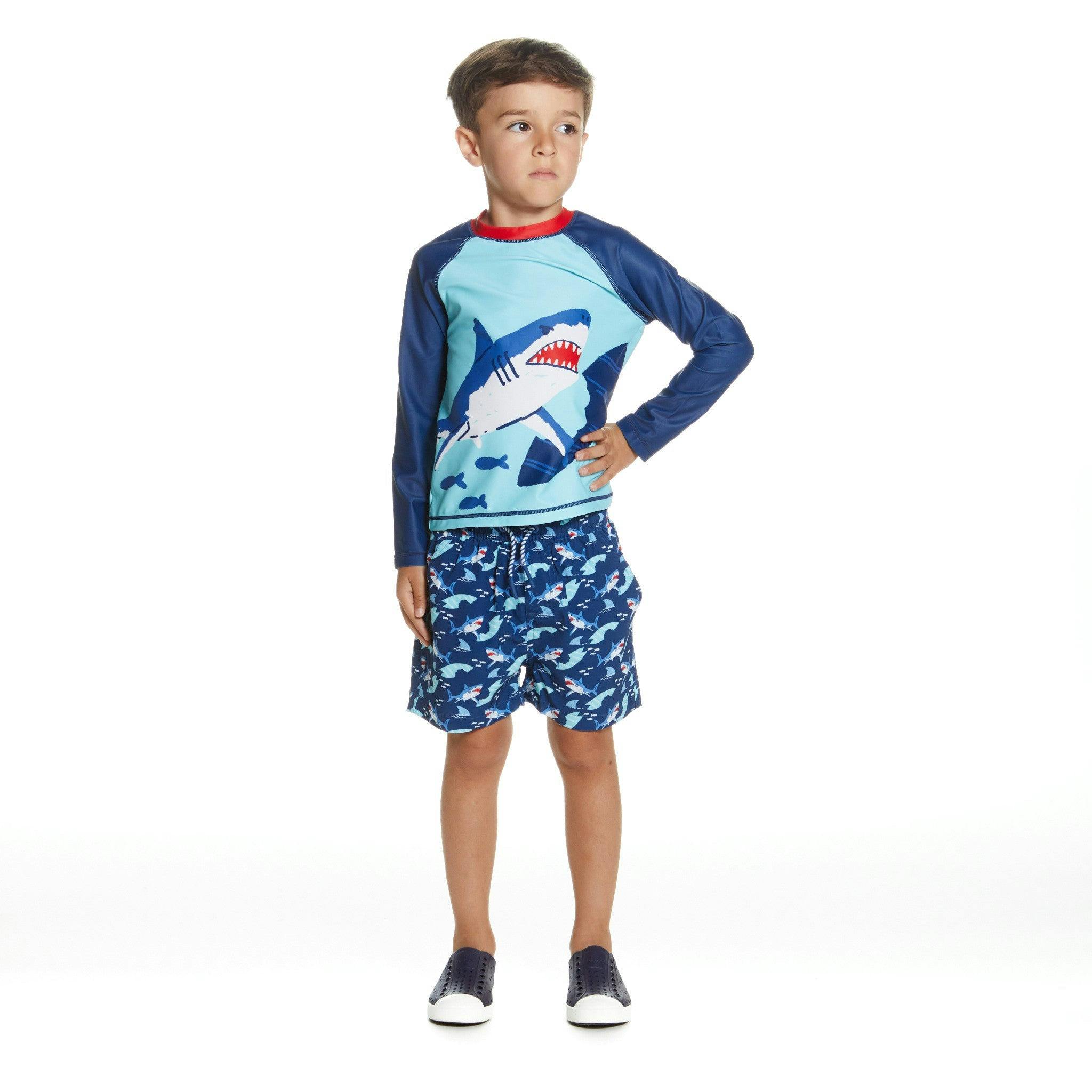 Raglan Rashguard and Boardshort Set